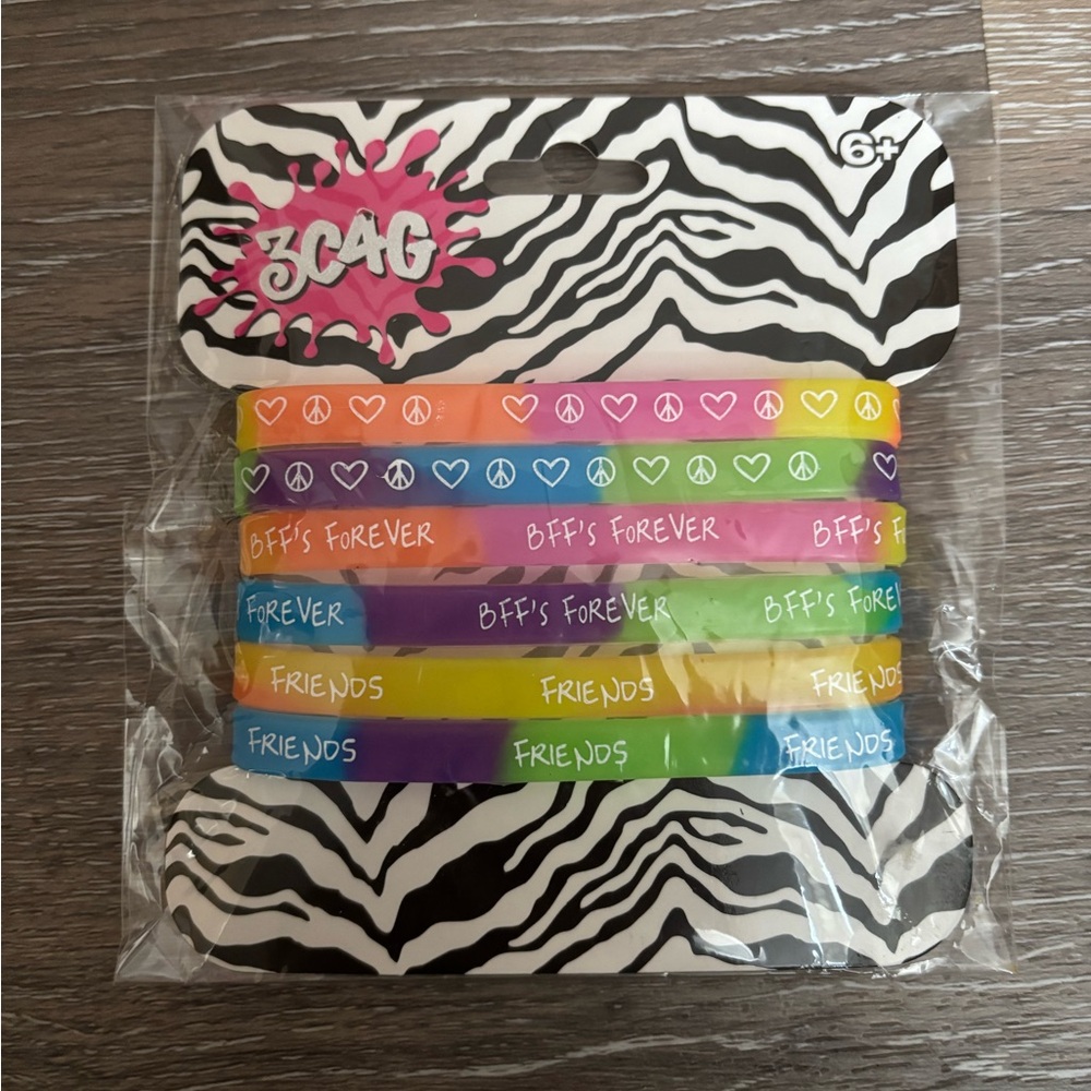 3C4G Colorful Friendship Bracelets Set